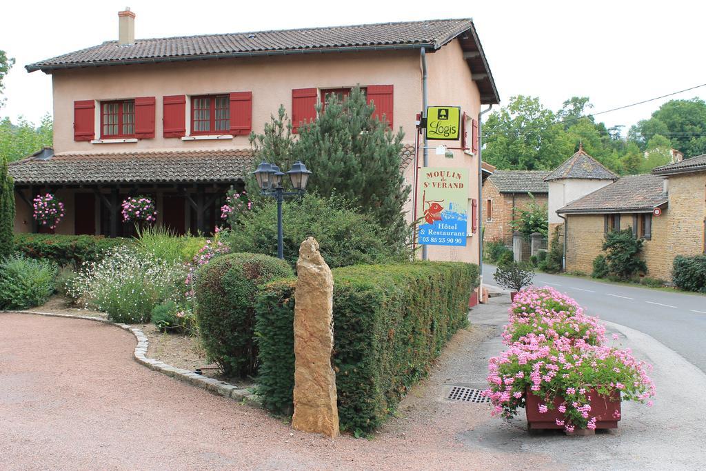 Hotel Restaurant Le Moulin De Saint Verand Eksteriør billede